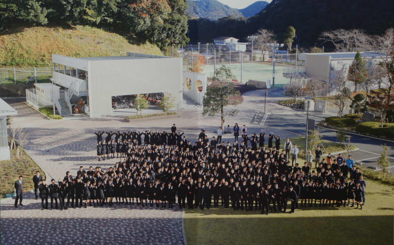 統合後第1回卒業式